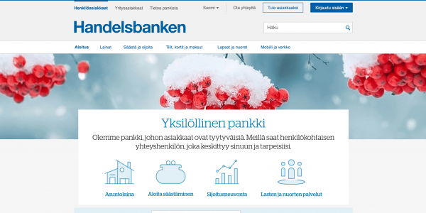Handelsbanken - Laina enintään 50 000 €