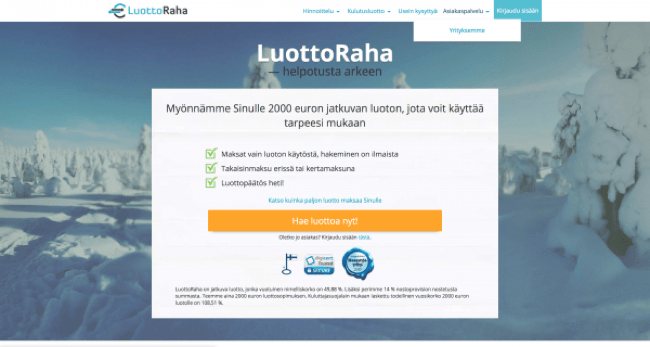 LuottoRaha kokemukset ja keskustelu