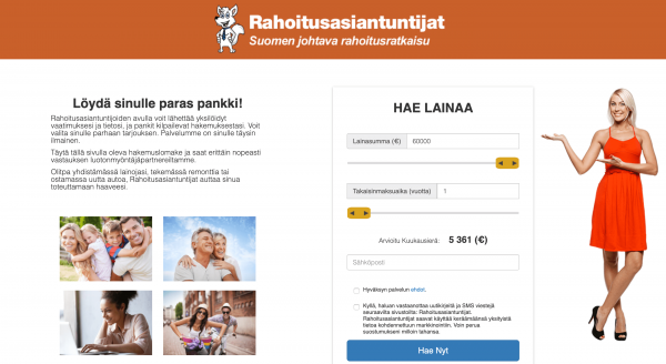 Rahoitusasiantuntijat kokemukset ja keskustelu 