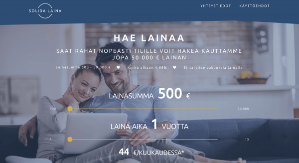 Solida Laina - Laina enintään 70 000 €