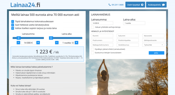 Lainaa24 - Laina enintään 70 000 €