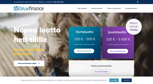 Blue Finance kokemukset ja keskustelu 