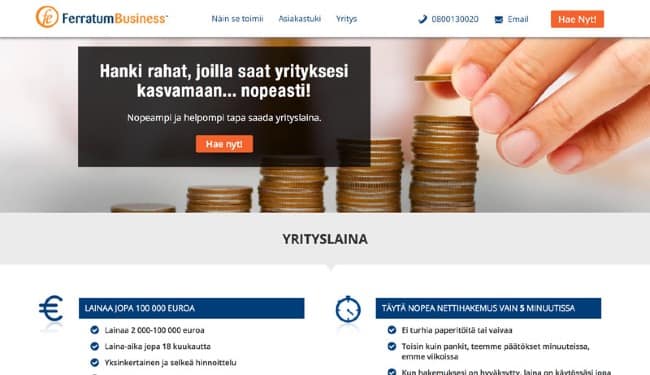 Ferratum Business kokemukset ja keskustelu