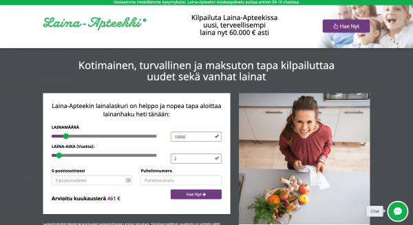 Laina Apteekki kokemukset ja keskustelu 