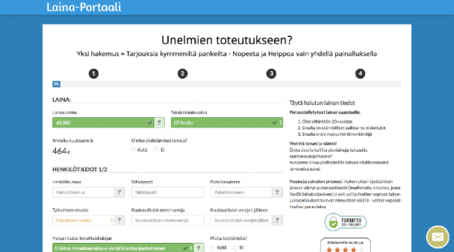 Laina-Portaali kokemukset ja keskustelu 