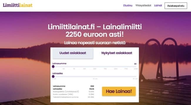 Limiittilainat kokemukset ja keskustelu