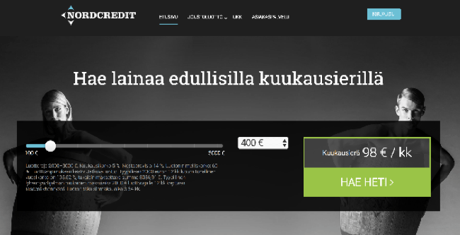 Kuvakaappaus Nordcredit