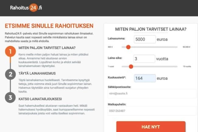 Rahoitus24 kokemukset ja keskustelu