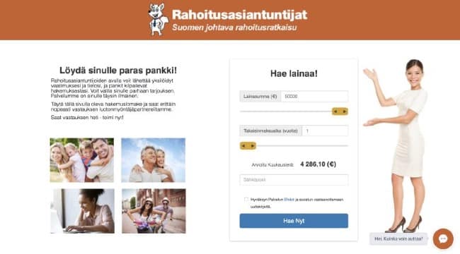 Rahoitusasiantuntijat kokemukset ja keskustelu