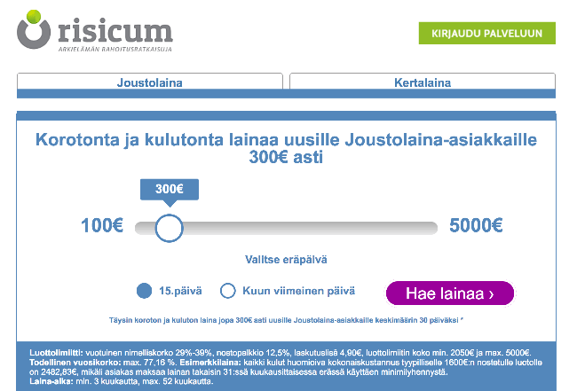 Risicum kokemukset ja keskustelu