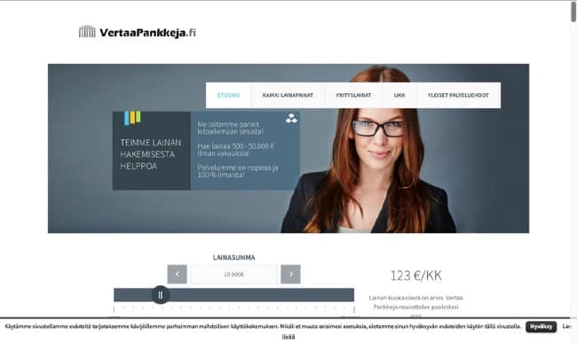 VertaaPankkeja kokemukset ja keskustelu